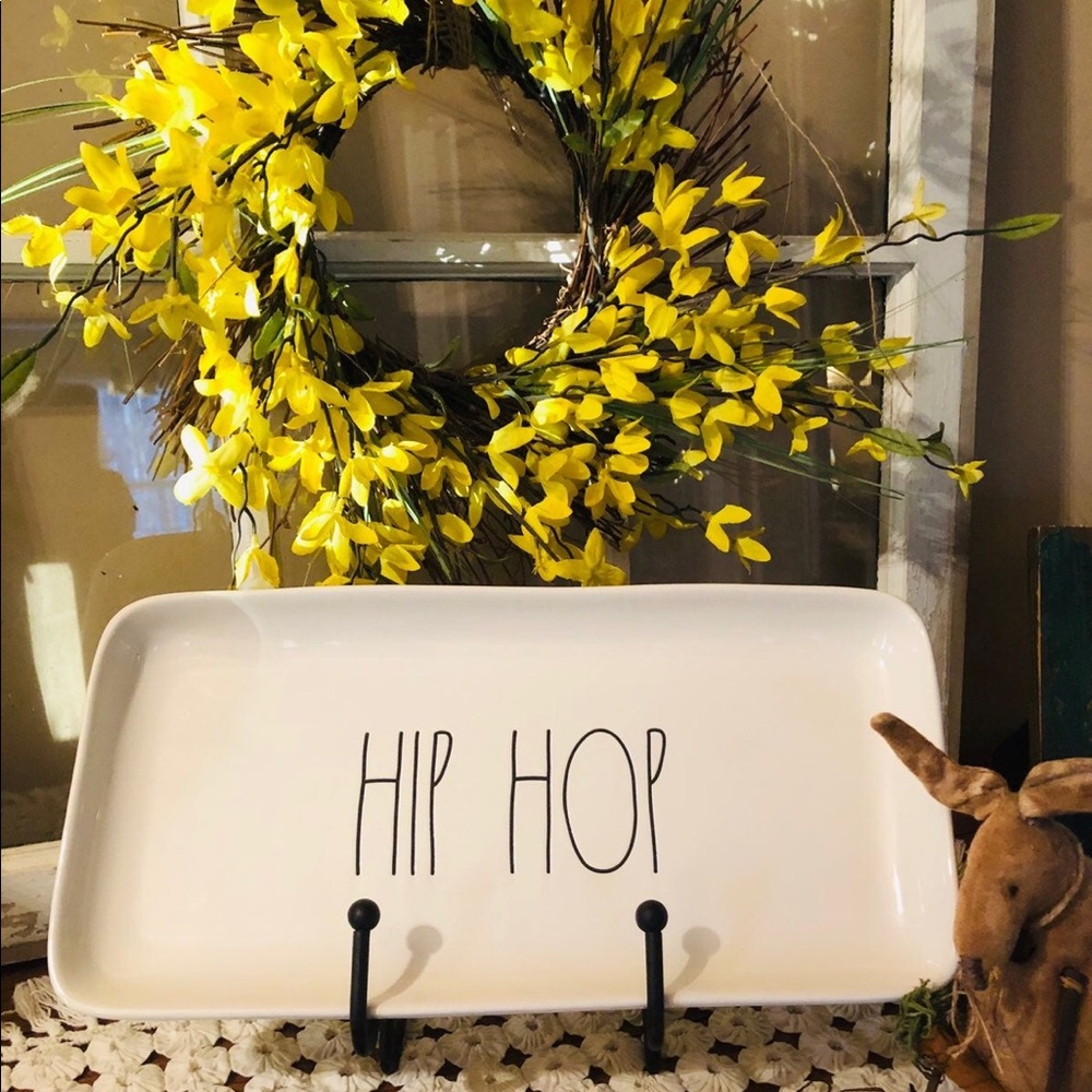 NEW Rae Dunn Large Hip Hop Serving Tray Platter
